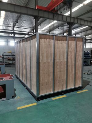 ৪৫ কিলোওয়াট ক্ষমতা এবং ৪০০ কেজি লোডিং ক্ষমতা সহ স্টিল বল ফ্ল্যাশিং মেশিন