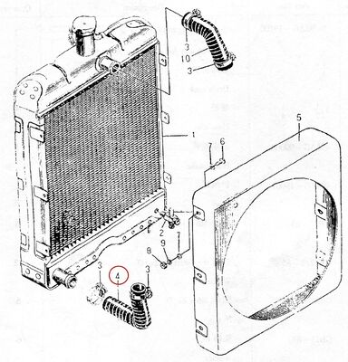 ৪৯৫এজি-০০২ চীনে তৈরি ডিজেল ইঞ্জিনের জন্য নল ইনপুট