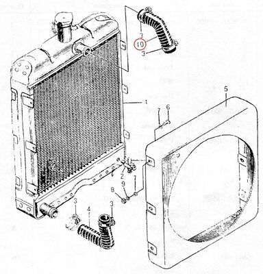 ৪৯৫এজি ডিজেল ইঞ্জিনের খুচরা যন্ত্রাংশ - নল আউটলেট ৪৯৫এজি-০০১ চীনে তৈরি