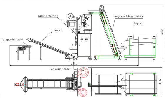 প্লাস্টিকের ব্যাগ ফাস্টেনার প্যাকিং মেশিন